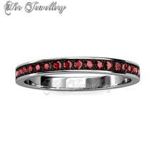 Swarovski Crystals Myriad Birth Stone Ring - Her Jewellery