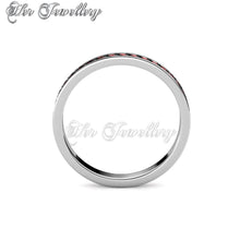 Swarovski Crystals Myriad Birth Stone Ring - Her Jewellery