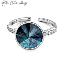 Swarovski Crystals Patrician Ring - Her Jewellery