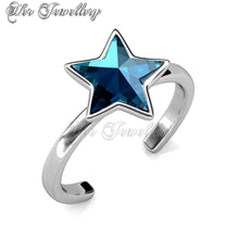 Swarovski Crystals Star Ring - Her Jewellery