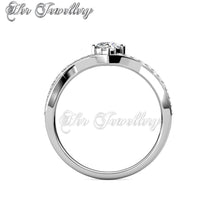 Swarovski Crystals Tiara Ring - Her Jewellery