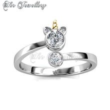 Swarovski Crystals Unicorn Ring - Her Jewellery