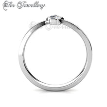 Swarovski Crystals Unicorn Ring - Her Jewellery