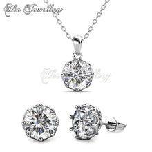 Swarovski Crystals Lily Set - Her Jewellery