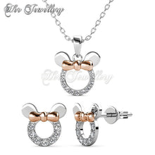 Swarovski Crystals Micky Set - Her Jewellery