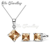 Princess Square Set (7 Crystal Colours)