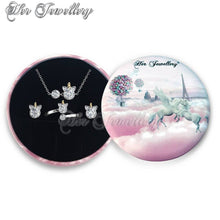 Swarovski Crystals Unicorn Set - Her Jewellery