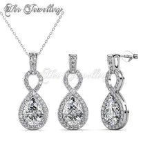 Swarovski Crystals Medallion Set - Her Jewellery