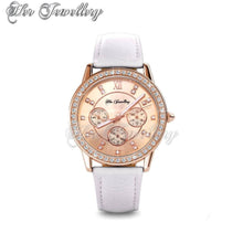 Swarovski Crystals Cube Watch - Her Jewellery