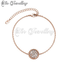 Disk Flower Bracelet