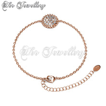 Disk Flower Bracelet