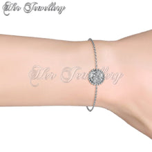 Disk Flower Bracelet