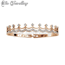 Crown Diamond Bangle