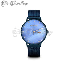 Multi Blue Shell Dial Watch