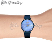 Multi Blue Shell Dial Watch