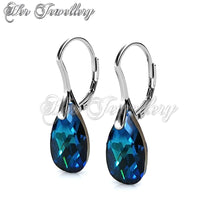 Cerulean Clip Earrings