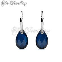 Cerulean Clip Earrings