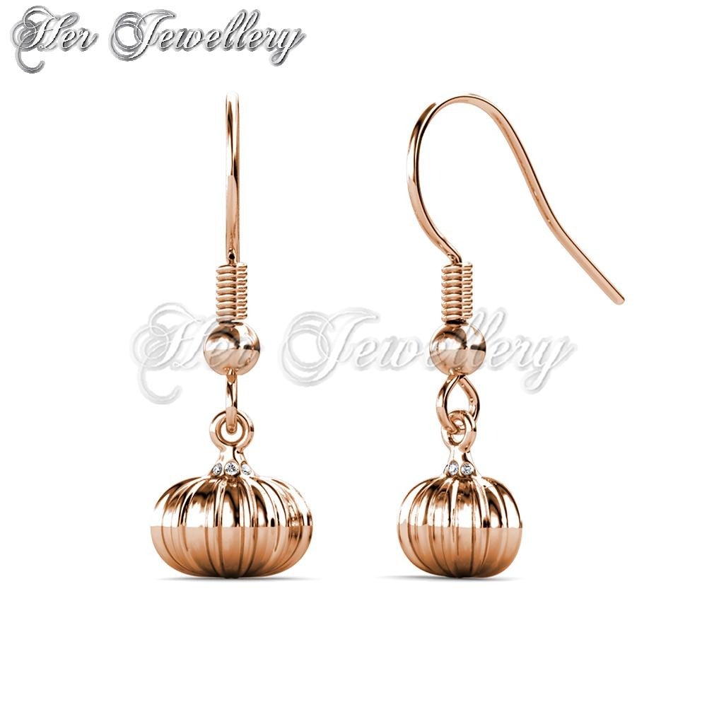 Dangling Squash Earrings