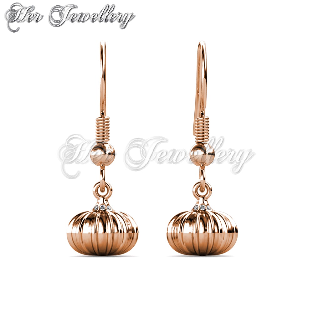 Dangling Squash Earrings