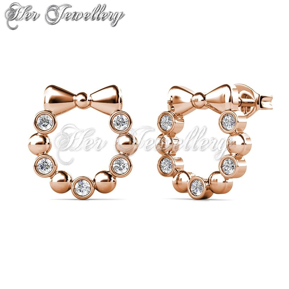 Ribbon Circlet Earrings