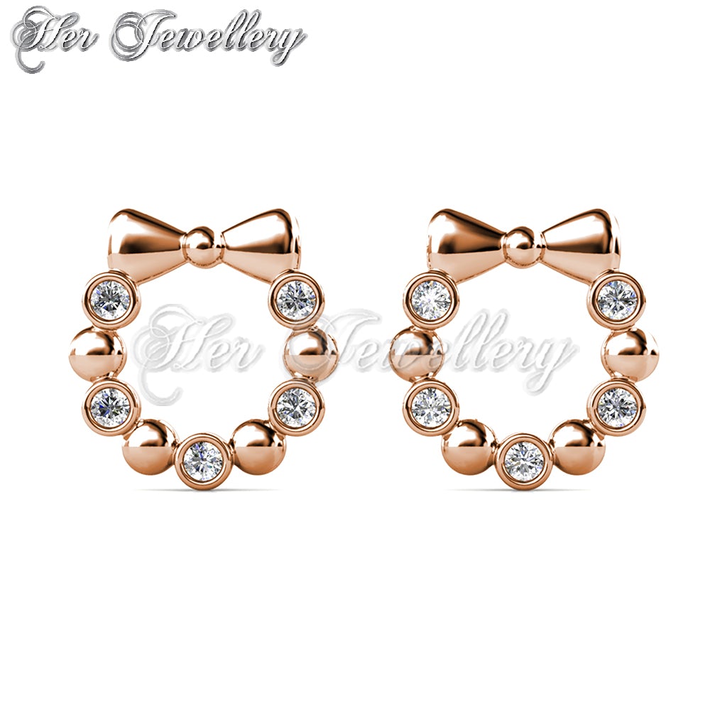 Ribbon Circlet Earrings