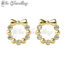 Ribbon Circlet Earrings