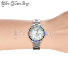 Rainbow Shell Dial Watch