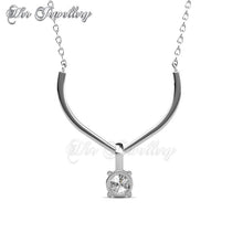 Swarovski Crystals Valentino Pendant - Her Jewellery