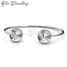 Duo Crystaline Bangle
