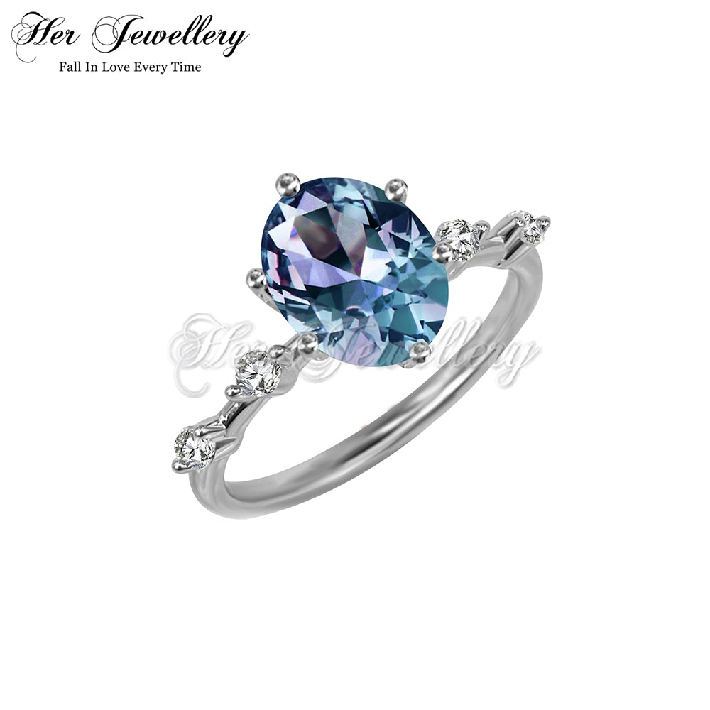 Clasic Oval Alexandrite Ring