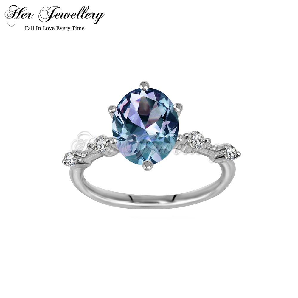 Clasic Oval Alexandrite Ring