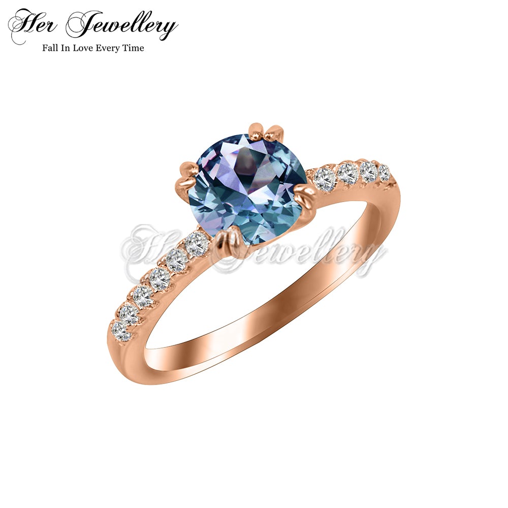 Clasic Solitaire Alexandrite Ring