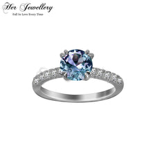 Clasic Solitaire Alexandrite Ring