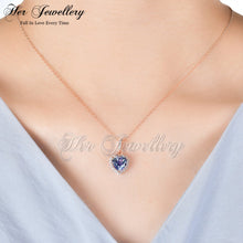 Blazing Heart Alexandrite Pendant