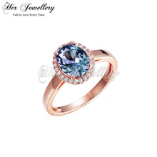 Solnechno Oval Alexandrite Ring