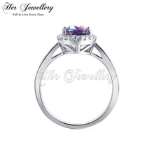 Teardrop Alexandrite Ring