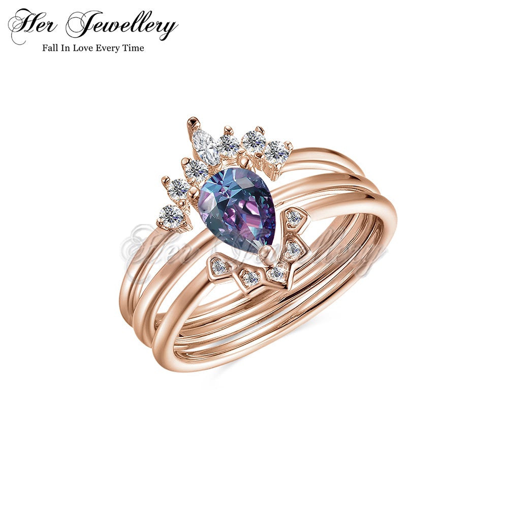 Trio Voga Alexandrite Ring