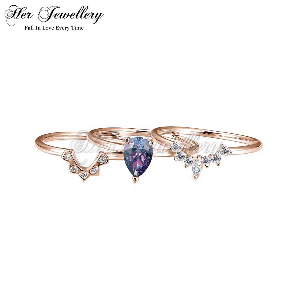 Trio Voga Alexandrite Ring