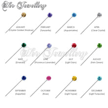 Crystal Scarf Pin (12 Months)