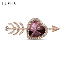 Piercing Heart Brooch