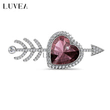 Piercing Heart Brooch