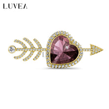 Piercing Heart Brooch