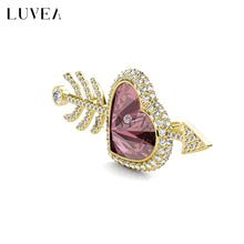 Piercing Heart Brooch