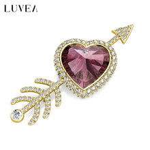 Piercing Heart Brooch