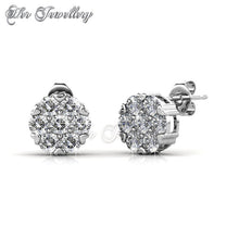 Swarovski Crystals Evelyn Earrings Set - Her Jewellery