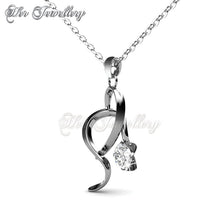 Swarovski Crystals Flower Pendant - Her Jewellery