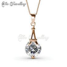 Swarovski Crystals Paris Pendant - Her Jewellery