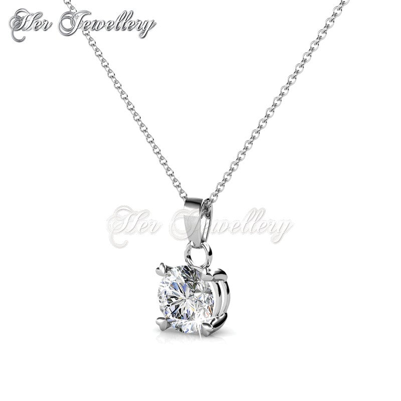 Swarovski Crystals SweetHeart Pendant - Her Jewellery