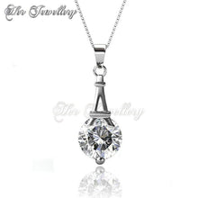 Swarovski Crystals Paris Pendant - Her Jewellery