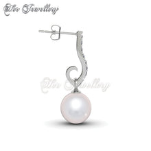 Swarovski Crystals Sophie Pearl Earrings Set - Her Jewellery